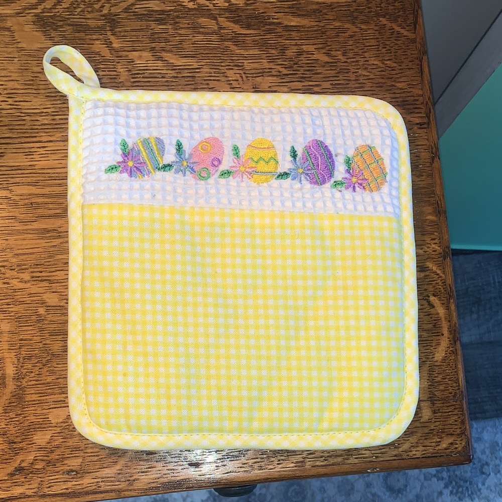 Easter Egg Pot Holder